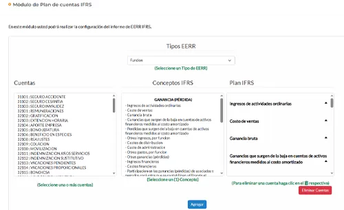 iFinancial Módulo IFRS