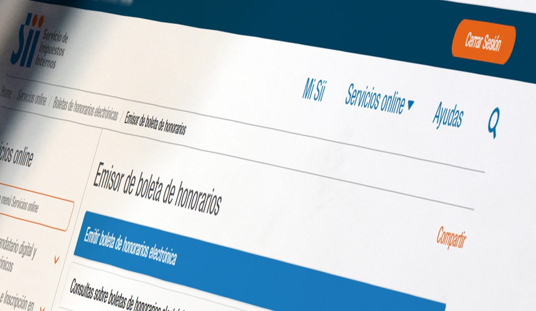SII aplicará mayor retención a boletas de honorarios en 2026