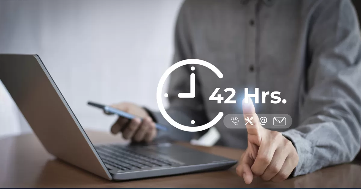 42 horas laborales